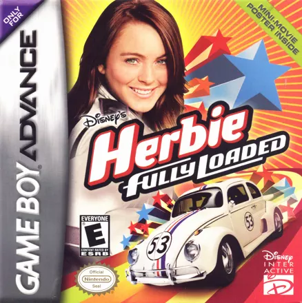 Disney&#x27;s Herbie: Fully Loaded Game Boy Advance Front Cover