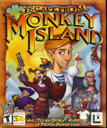 Escape from Monkey Island Windows Front Cover