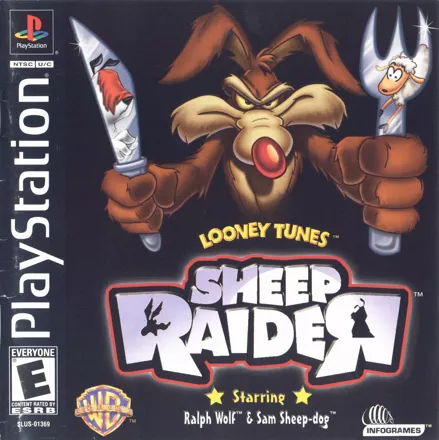 Looney Tunes: Sheep Raider PlayStation Front Cover