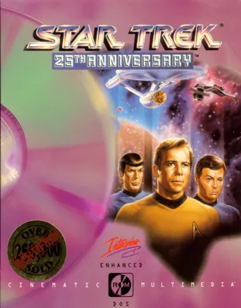 Star Trek: 25th Anniversary DOS Front Cover