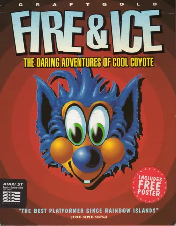 Fire &#x26; Ice Atari ST Front Cover