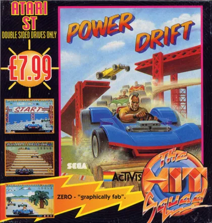 Power Drift Atari ST Front Cover