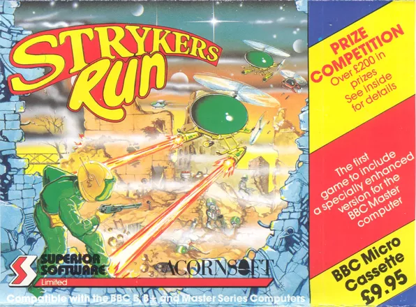 Strykers Run BBC Micro Front Cover