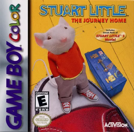 Stuart Little: The Journey Home Game Boy Color Front Cover