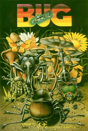 Bug Attack Apple II Front Cover