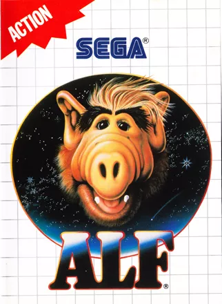 ALF SEGA Master System Front Cover