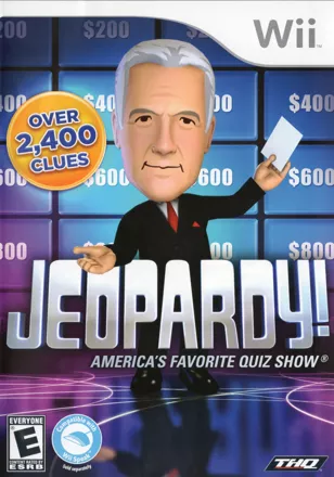 Jeopardy! Wii Front Cover
