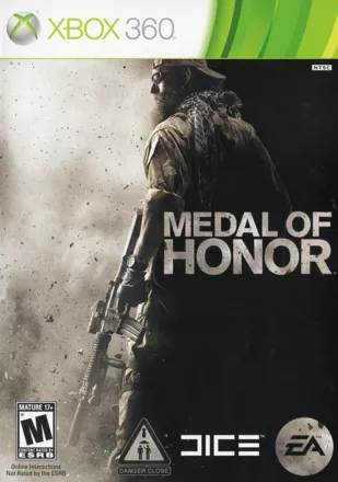 Medal of Honor Xbox 360 Front Cover