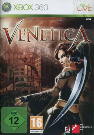 Venetica Xbox 360 Front Cover