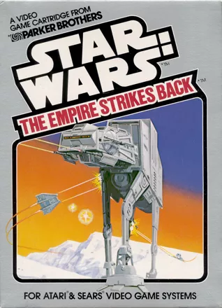 Star Wars: The Empire Strikes Back Atari 2600 Front Cover