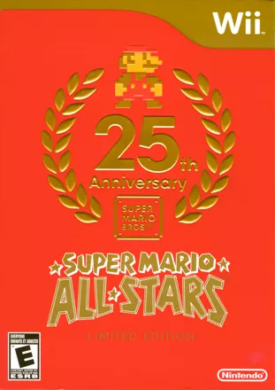 Super Mario All-Stars: Limited Edition Wii Front Cover