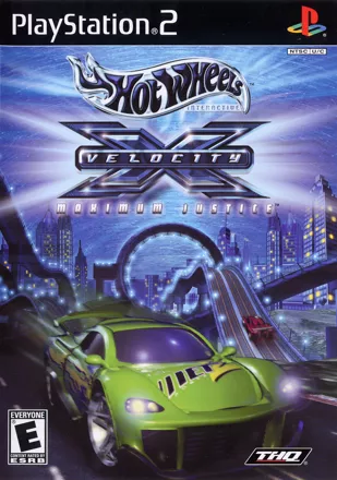 Hot Wheels: Velocity X PlayStation 2 Front Cover