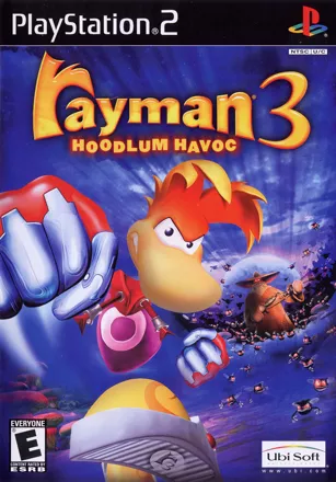 Rayman 3: Hoodlum Havoc PlayStation 2 Front Cover