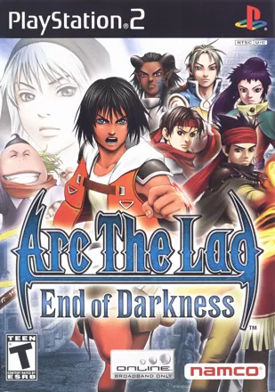Arc the Lad: End of Darkness PlayStation 2 Front Cover