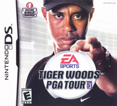 Tiger Woods PGA Tour Nintendo DS Front Cover