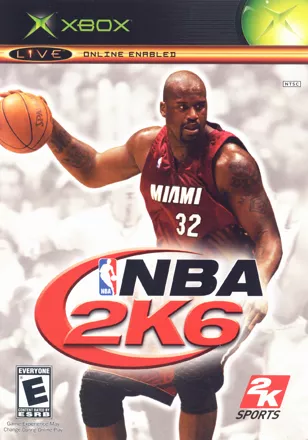 NBA 2K6 Xbox Front Cover