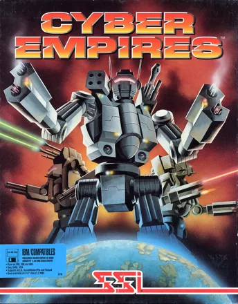 Cyber Empires DOS Front Cover