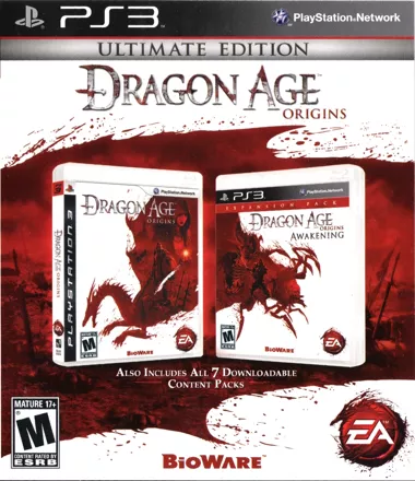 Dragon Age: Origins - Ultimate Edition PlayStation 3 Front Cover