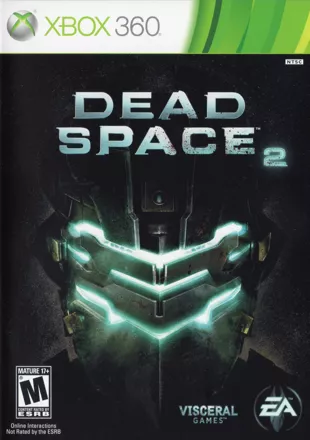 Dead Space 2 Xbox 360 Front Cover