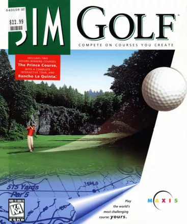 SimGolf Windows Front Cover