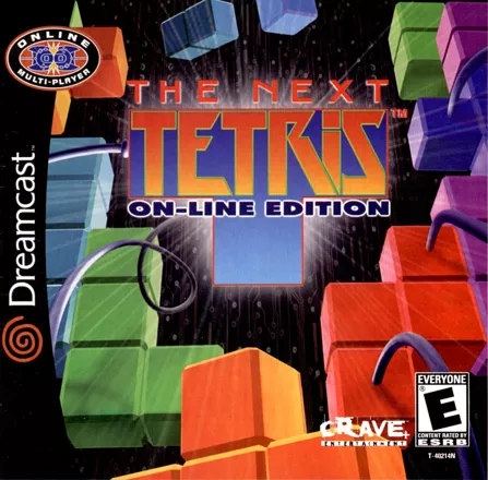 The Next Tetris: On-Line Edition Dreamcast Front Cover