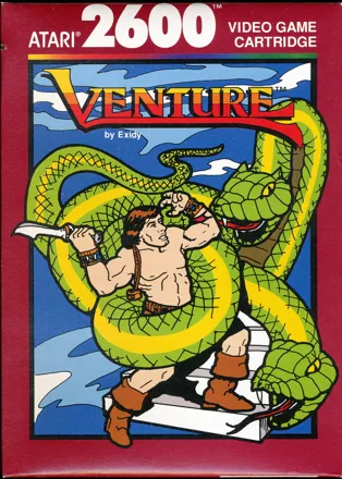 Venture Atari 2600 Front Cover