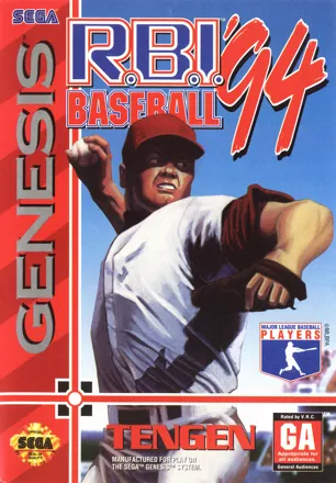 R.B.I. Baseball &#x27;94 Genesis Front Cover