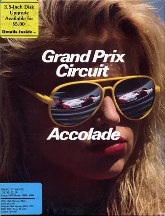 Grand Prix Circuit DOS Front Cover