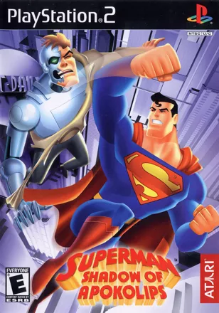 Superman: Shadow of Apokolips PlayStation 2 Front Cover