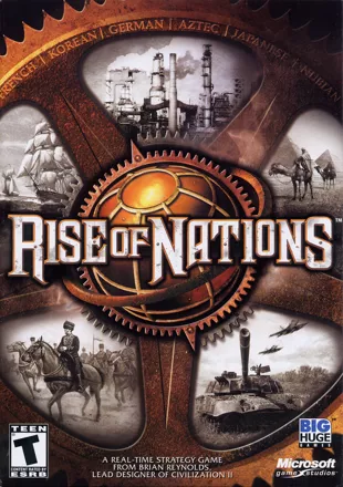 Rise of Nations Windows Front Cover