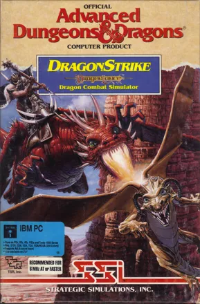 DragonStrike DOS Front Cover
