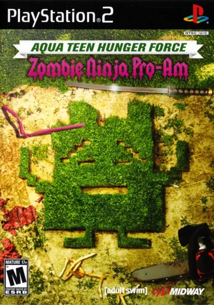 Aqua Teen Hunger Force: Zombie Ninja Pro-Am PlayStation 2 Front Cover