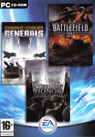 Medal of Honor: Allied Assault \ Battlefield 1942 \ Command &#x26; Conquer: Generals Windows Front Cover