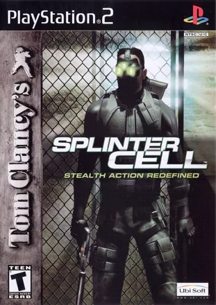Tom Clancy&#x27;s Splinter Cell PlayStation 2 Front Cover