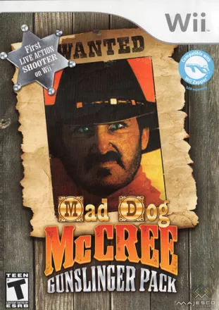 Mad Dog McCree: Gunslinger Pack Wii Front Cover