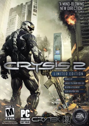 Crysis 2 (Limited Edition) Windows Front Cover