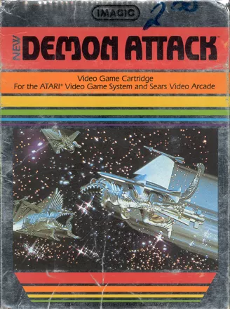 Demon Attack Atari 2600 Front Cover