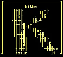 Kithe #14 DOS Front Cover