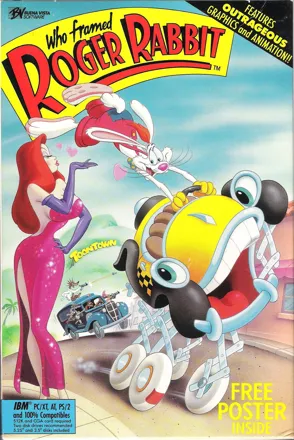 Who Framed Roger Rabbit DOS Front Cover