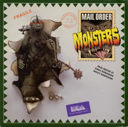 Mail Order Monsters Commodore 64 Front Cover