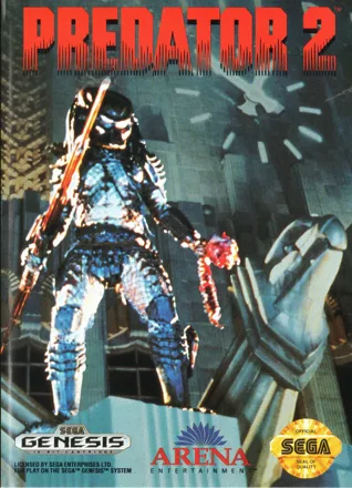 Predator 2 Genesis Front Cover