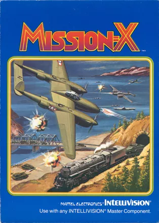 Mission X Intellivision Front Cover