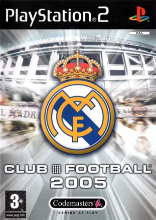 Club Football 2005 PlayStation 2 Front Cover