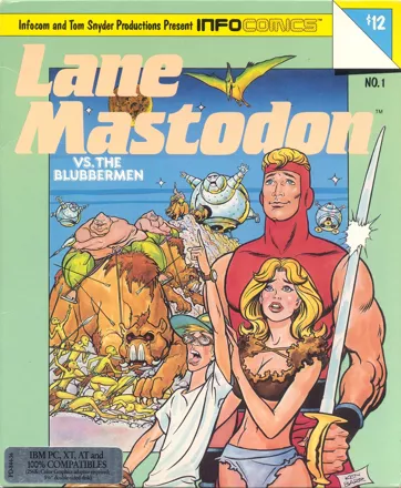 Lane Mastodon vs. the Blubbermen PC Booter Front Cover