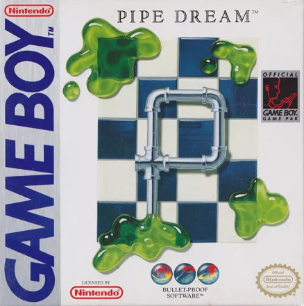 Pipe Dream Game Boy Front Cover