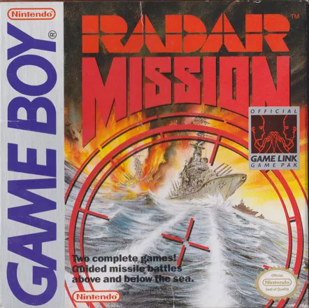 Radar Mission Game Boy Front Cover