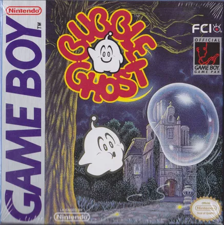 Bubble Ghost Game Boy Front Cover