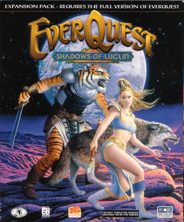 EverQuest: The Shadows of Luclin Windows Front Cover