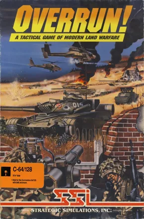 Overrun! Commodore 64 Front Cover