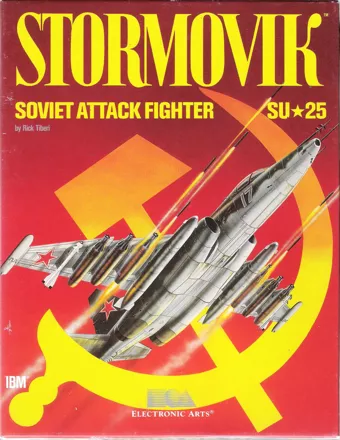 Stormovik: SU-25 Soviet Attack Fighter DOS Front Cover